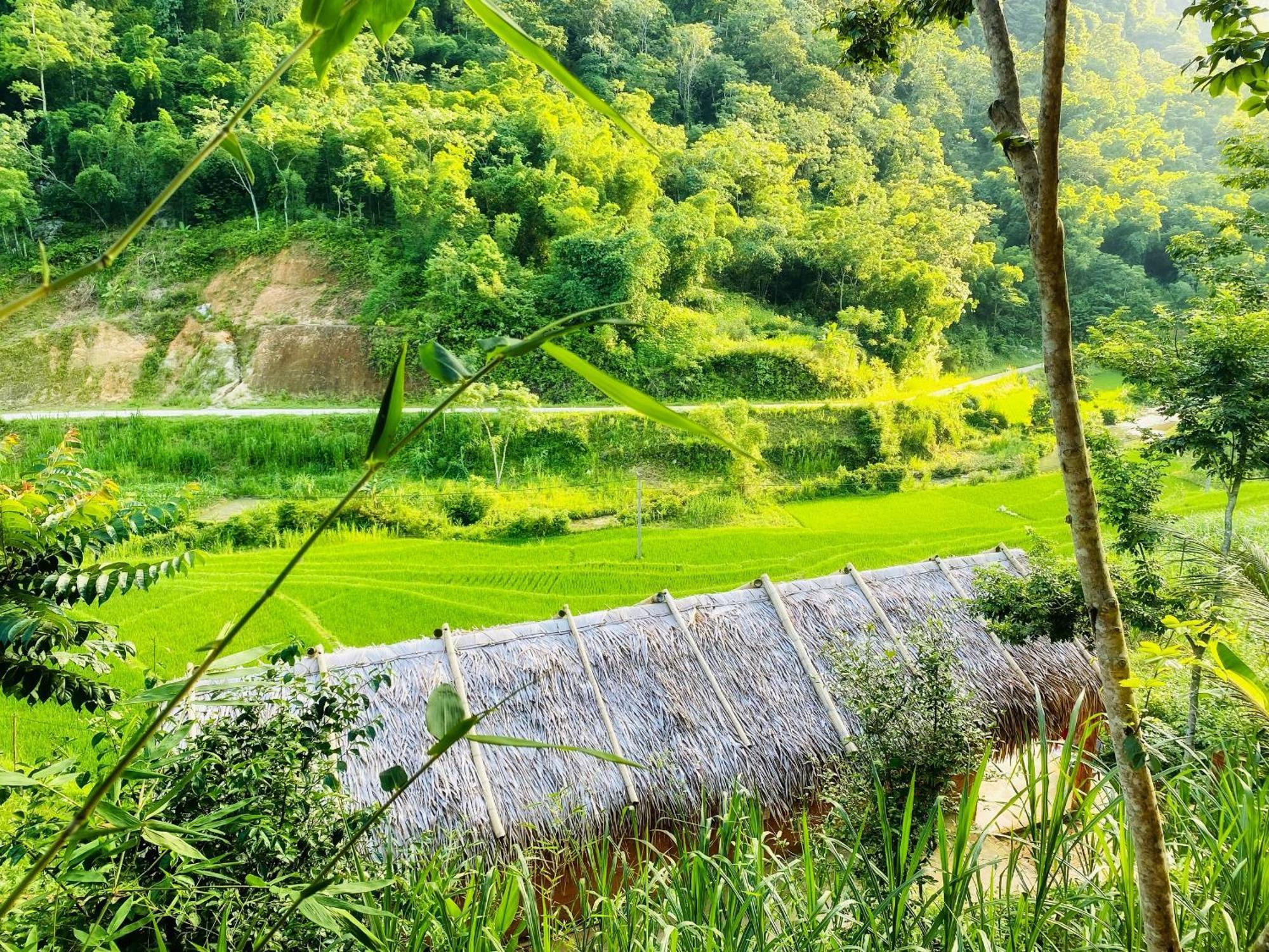Pu Luong Homestay & Tours Huong Ba Thuoc Eksteriør bilde