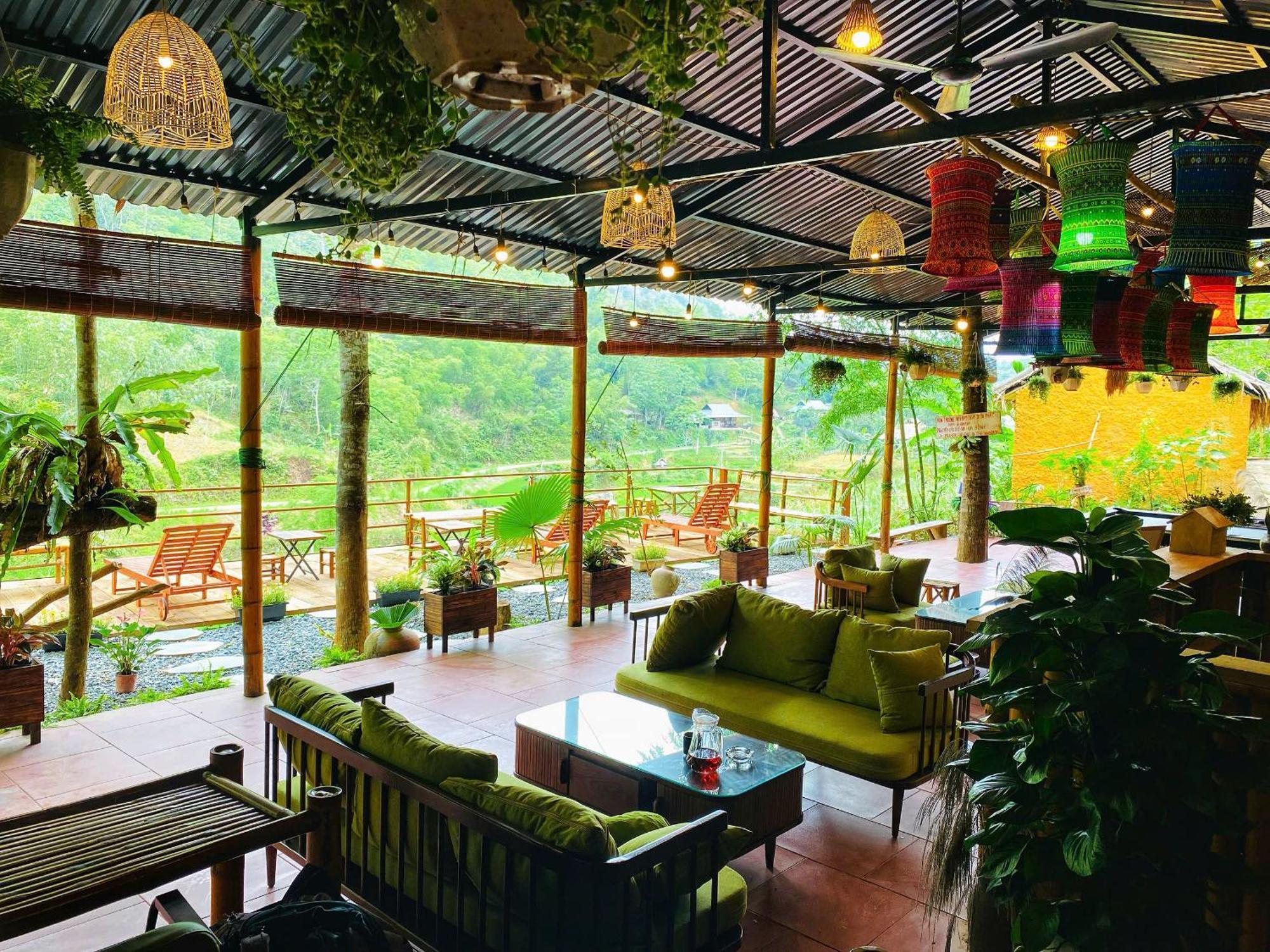 Pu Luong Homestay & Tours Huong Ba Thuoc Eksteriør bilde