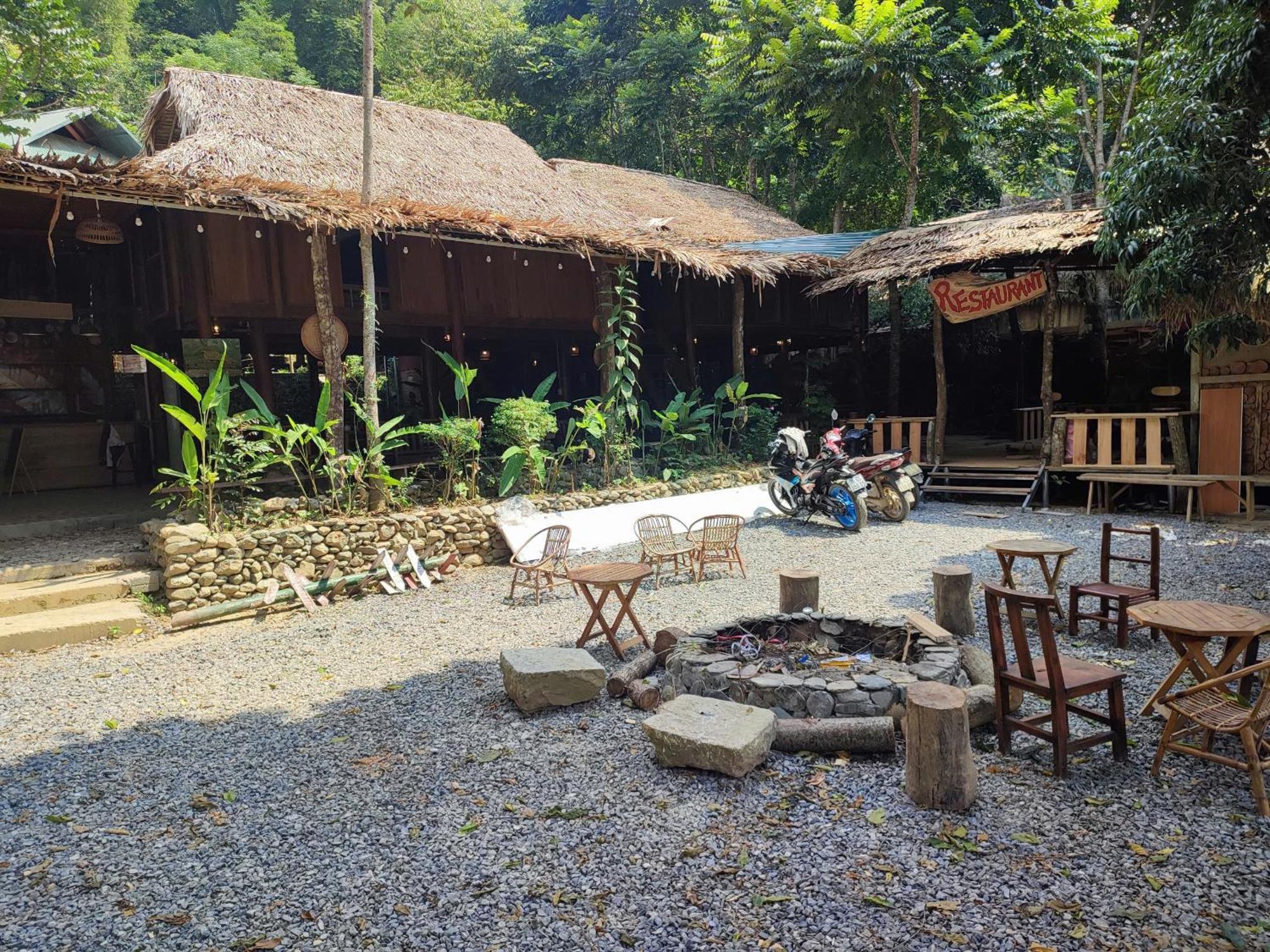 Pu Luong Homestay & Tours Huong Ba Thuoc Eksteriør bilde